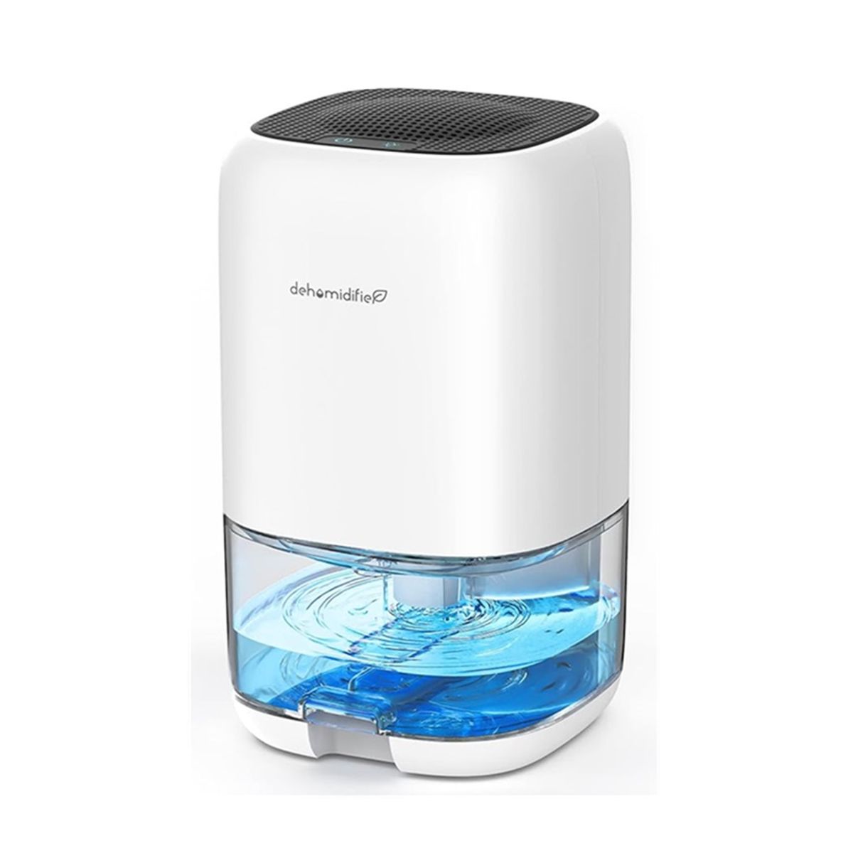 GENERICO - Deshumidificador tanque 1 lt 26m2 silencioso luz led extrae 450 ml