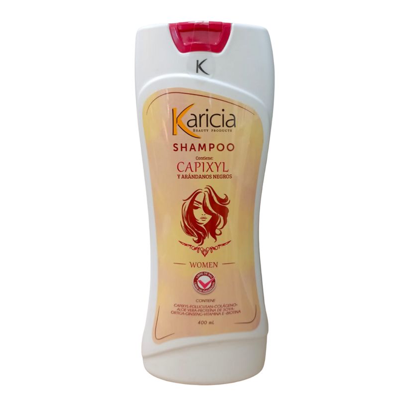 KARICIA - Shampoo Crecimiento y Limpieza Profunda KARICIA Libre de Sal Mujer
