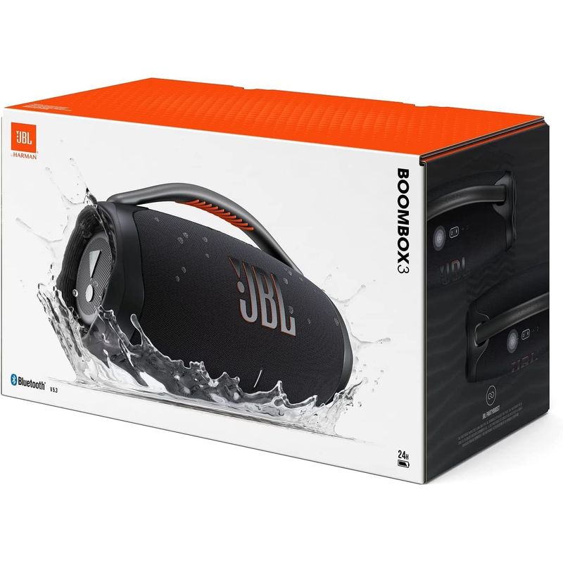 JBL - Parlante JBL BOOMBOX 3 BLUETOOTH COLOR NEGRO