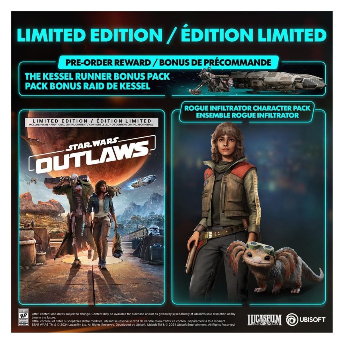 PLAYSTATION - Star Wars Outlaws Limited Edition Ps5 Fisico Nuevo