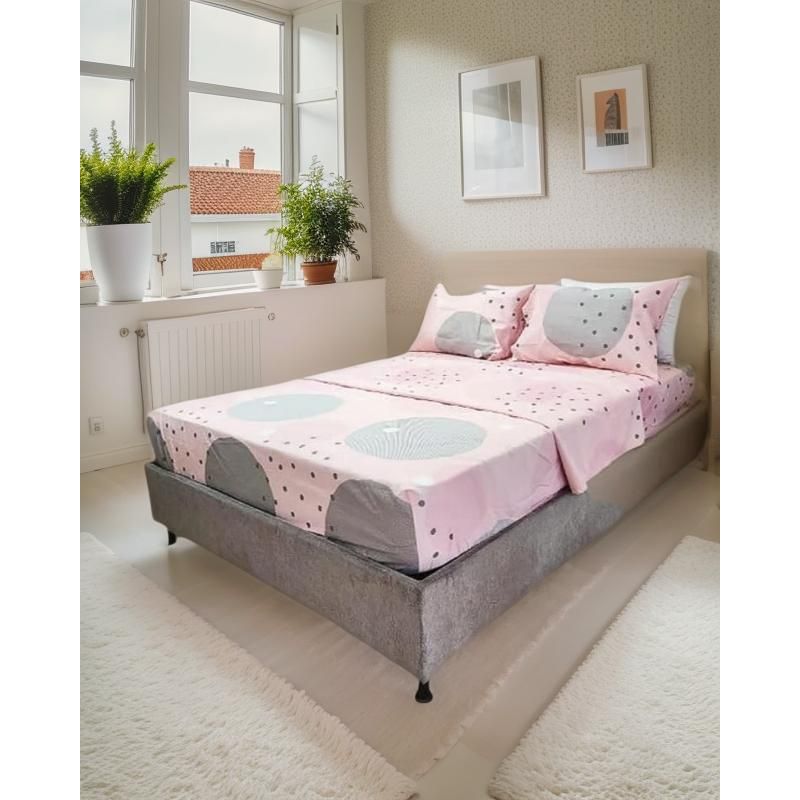 GENERICO - Juego de Sabana Estampada - Cama King de 200x200