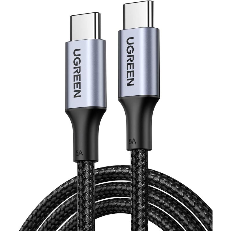 UGREEN - Cable UGREEN 70429 USB-C 2m Carga Rápida 100w 480 Mbps