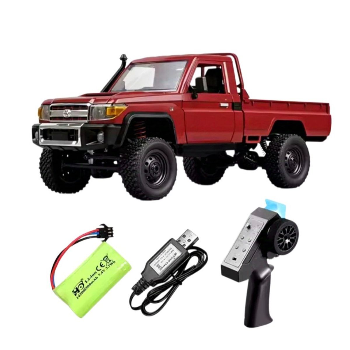 GENERICO - Carro Toyota platon Lc79/mn82  Rc Control Remoto 4x4 1:12