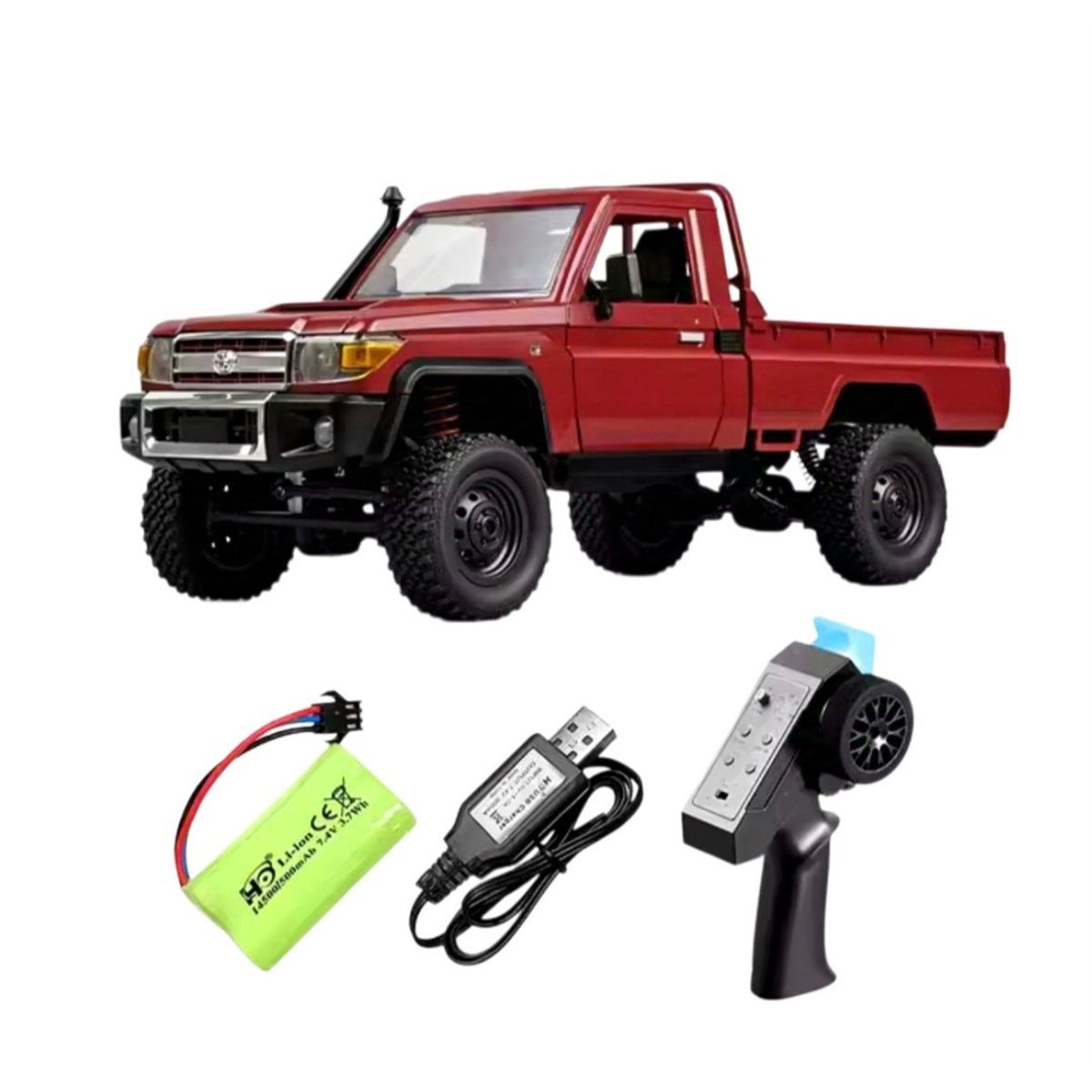 GENERICO - Carro Toyota platon Lc79/mn82  Rc Control Remoto 4x4 1:12