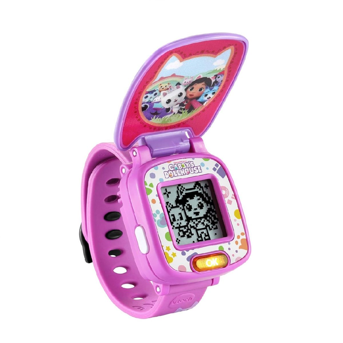 VTECH - Reloj Vtech Infantil Gabby Dollhouse Luces Sonidos