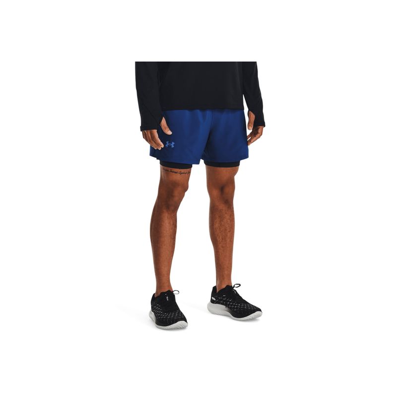 UNDER ARMOUR - Short Hombre UNDER ARMOUR LAUN ELIT 2IN1 5 S Azul UNDER ARMOUR.