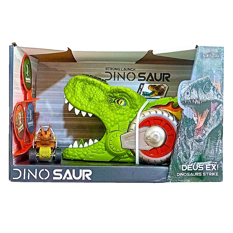GENERICO - Juguete Lanzador Carro De Dinosaurio Deus Ex C3748