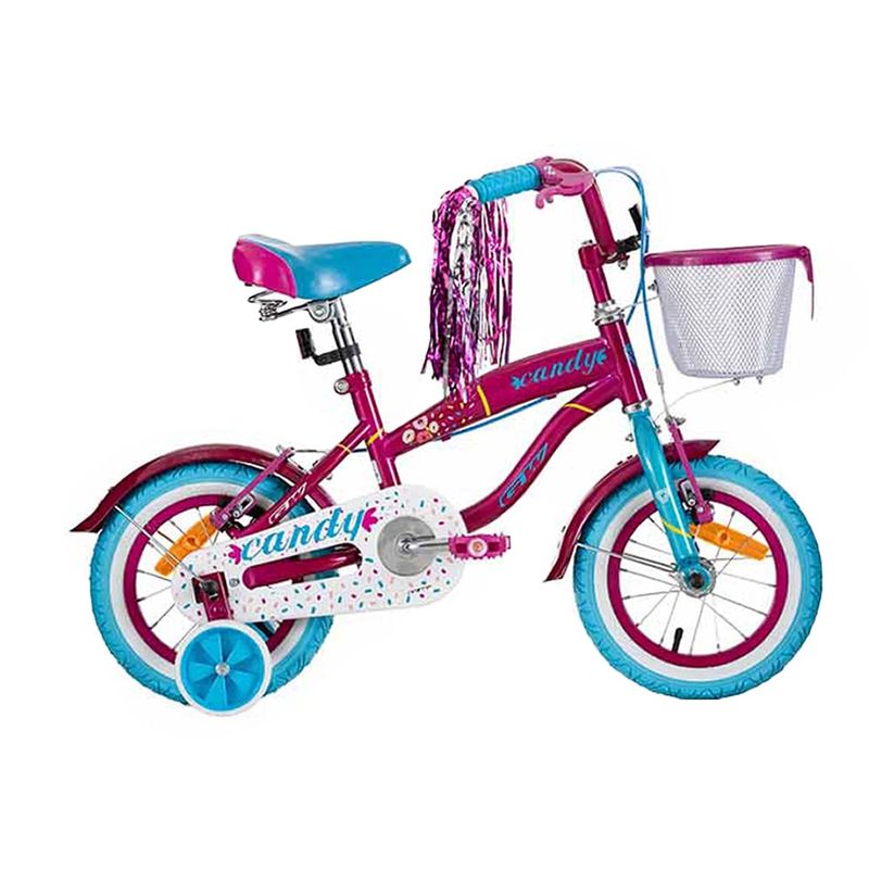 GW - Bicicletas para niñas rin 12 Gw candy 2 - 4 años Purpura