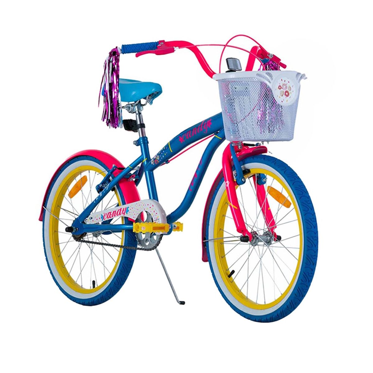 GW - Bicicletas para niñas rin 20 gw candy de 6 a 9 años Azul