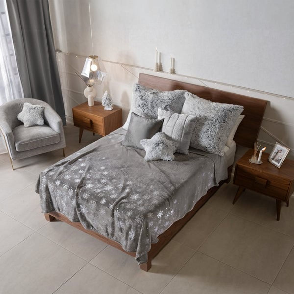 VIANNEY - Vianney Cobija Ligera Snow DobleSencillo Xl