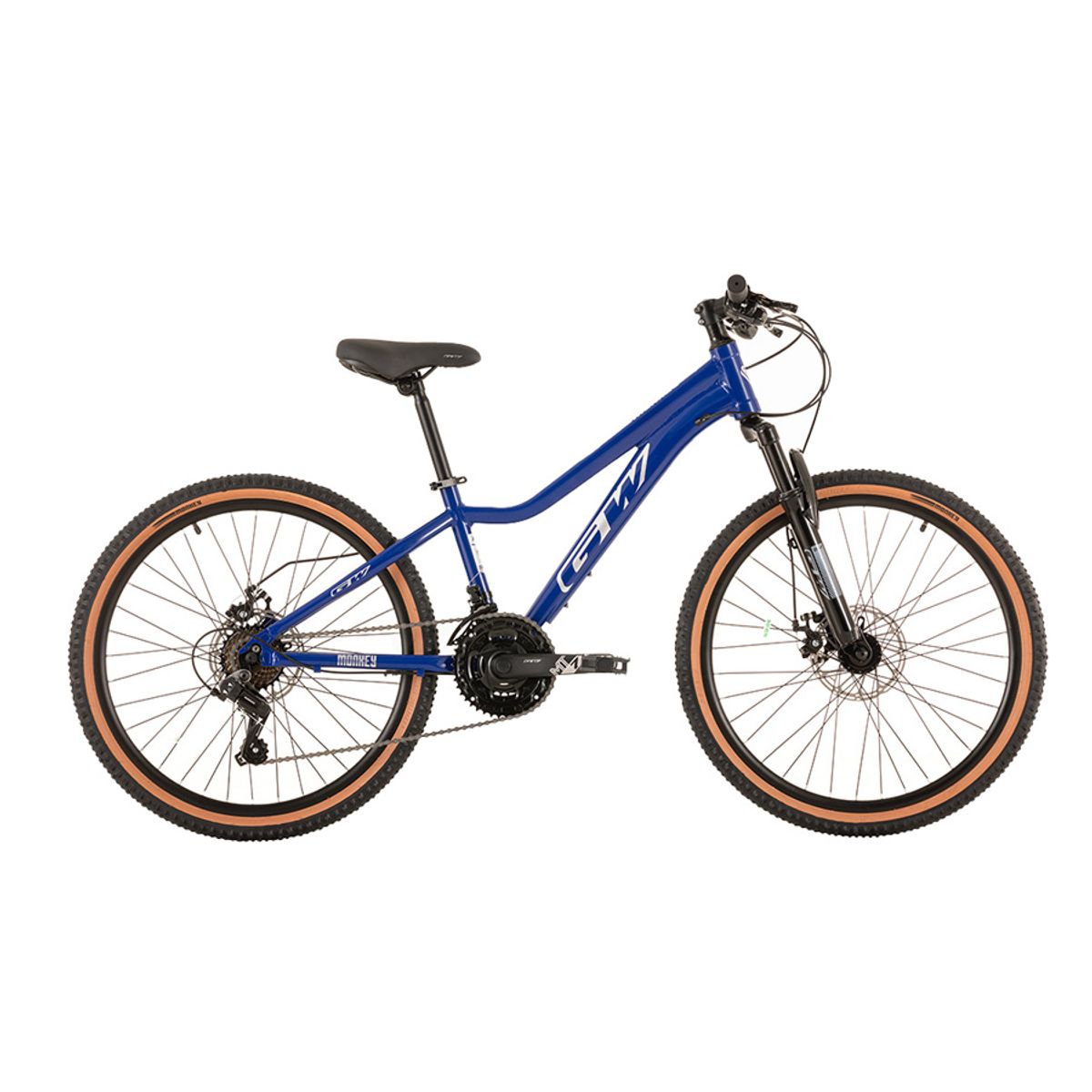 GW - Bicicleta de Montaña Rin 24 GW Monkey Azul Zafiro MTB