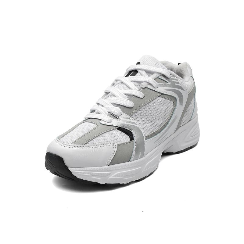 TELLENZI - Tenis Hombre Blanco-Plata Tellenzi H530