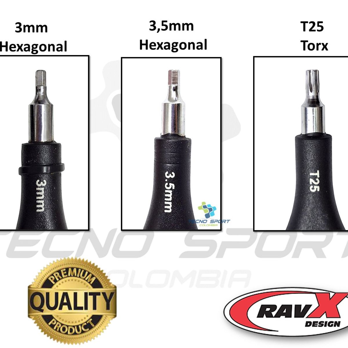 GENERICO - Herramienta Hexagonal Torx Bicicleta Ravx Profesional Mtb