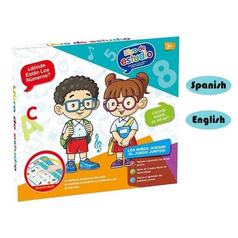 GENERICO - Mi Primer Libro Aprendizaje Juguete Didactico Sonidos Niños