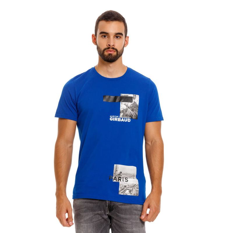 MARITHE FRANCOIS GIRBAUD - Camiseta Manga Corta Para Hombre Lefrancois Girbaud