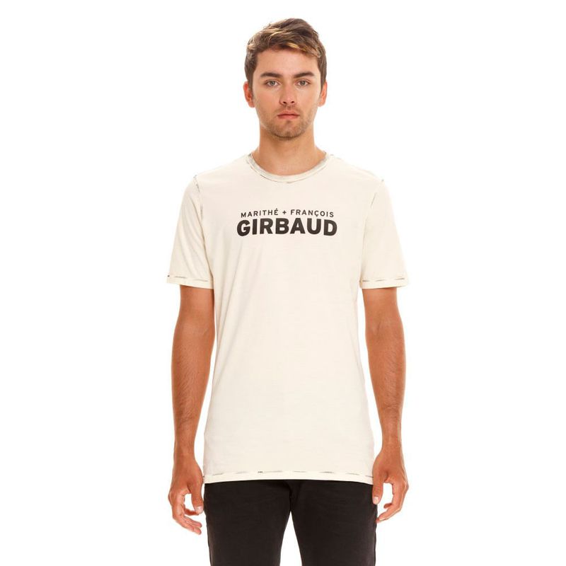 MARITHE FRANCOIS GIRBAUD - Camiseta Para Hombre Manga Corta Girbaud