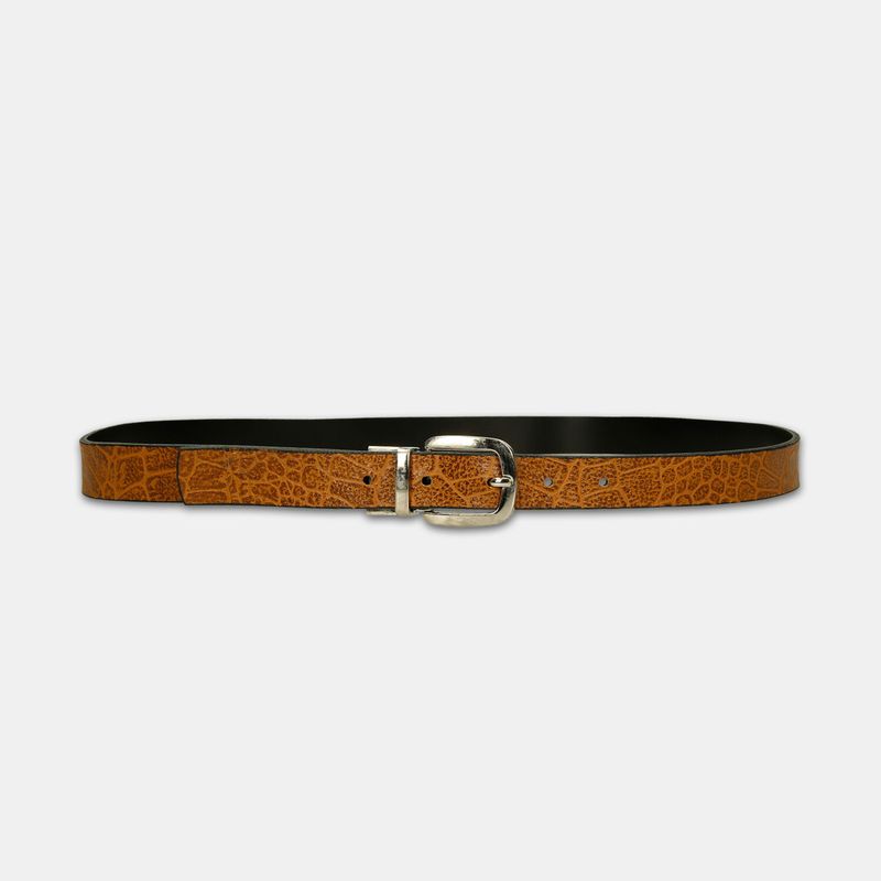 BATA - Cinturón Para Mujer Bata Camel Lunes