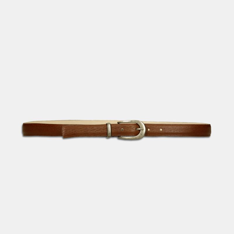 BATA - Cinturón Para Mujer Bata Camel Laica