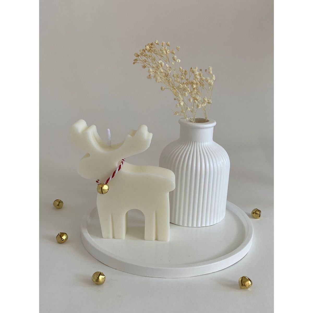 GENERICO - decorativo para centro de mesa bandeja jarrón navidad adorno
