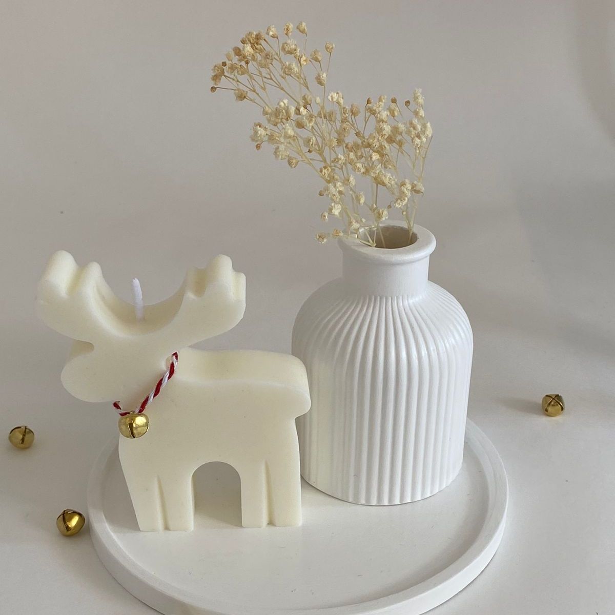 GENERICO - decorativo para centro de mesa bandeja jarrón navidad adorno