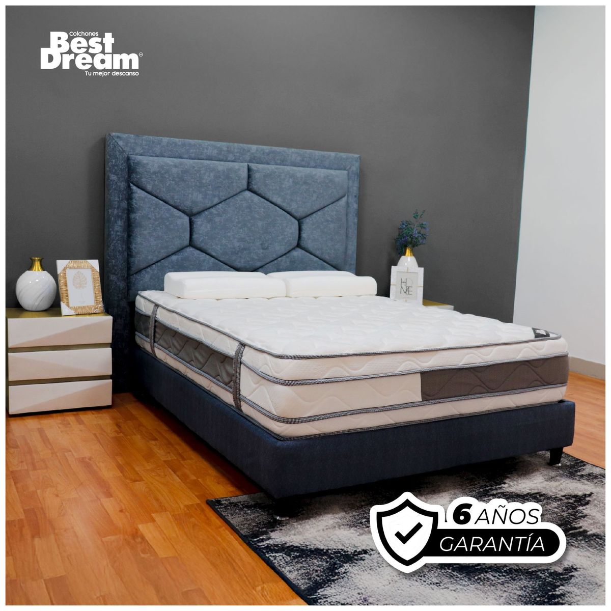 CBD COLCHONES BEST DREAM - COLCHON 1.40 Cm BESTDREAM ROMA PLUS 140x190x32