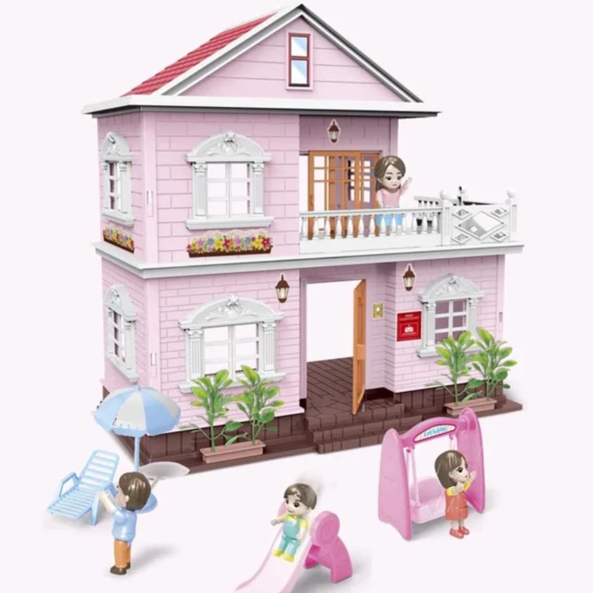 GENERICO - Casa De Muñecas Con Accesorios Villa My Dream House