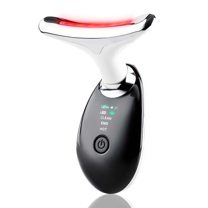 STYLE STARS - Reductor de Papada y Masajeador Facial Tecnología Iones LED