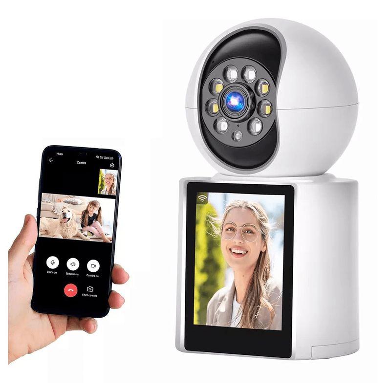 GENERICO - Cámara De Seguridad Para El Hogar Smart Wifi Monitor Bebes