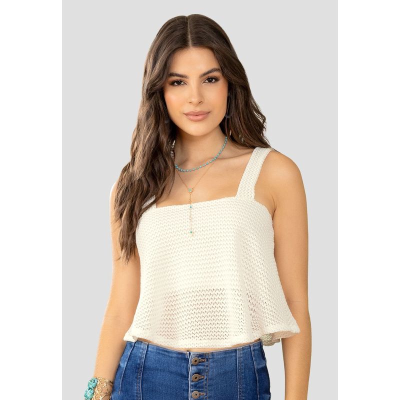 MARKETING PERSONAL - Blusa Mujer Marfil Mp 105836