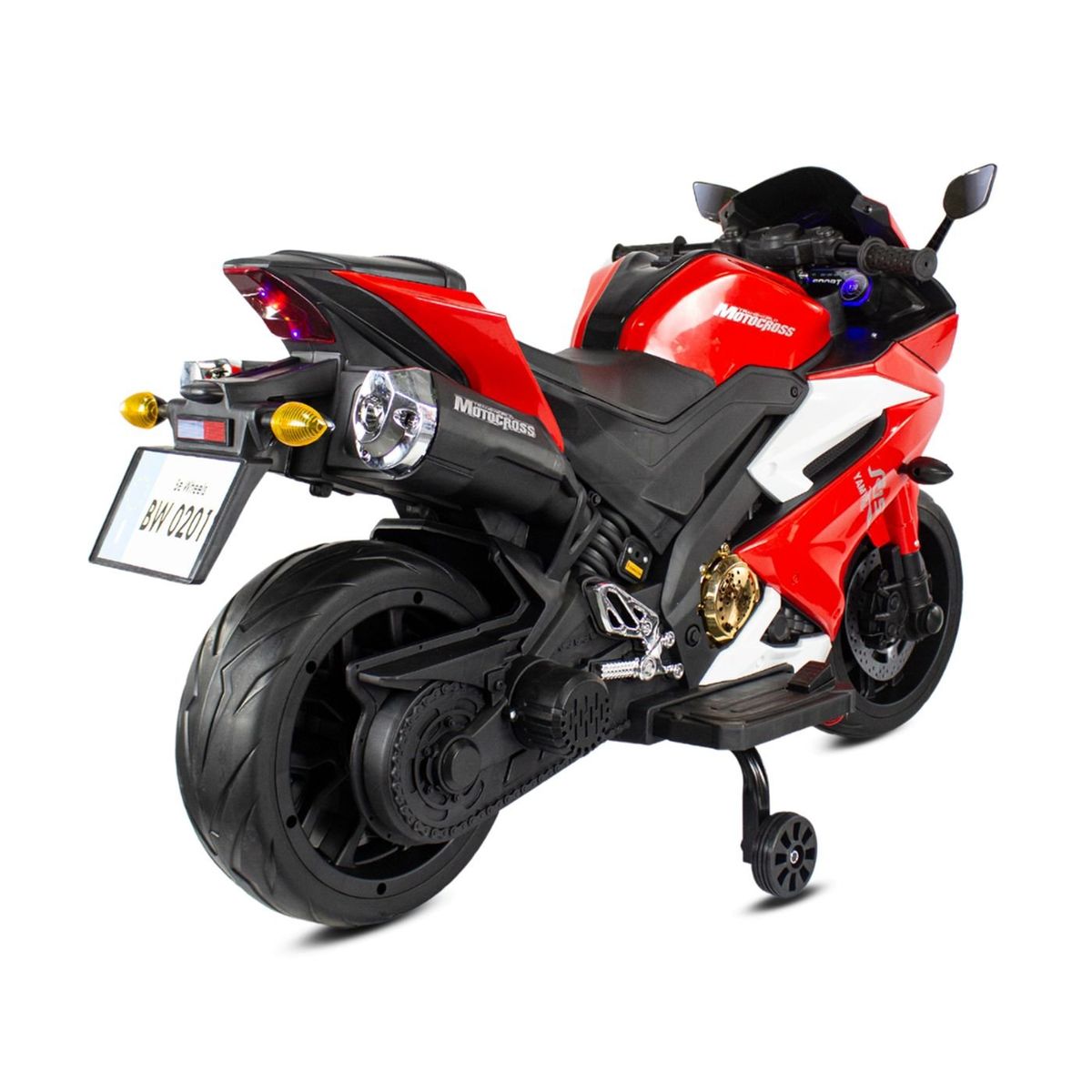 PRINSEL - Moto Eléctrica Para Niño Tipo R15 Prinsel 12V Llanta En Goma