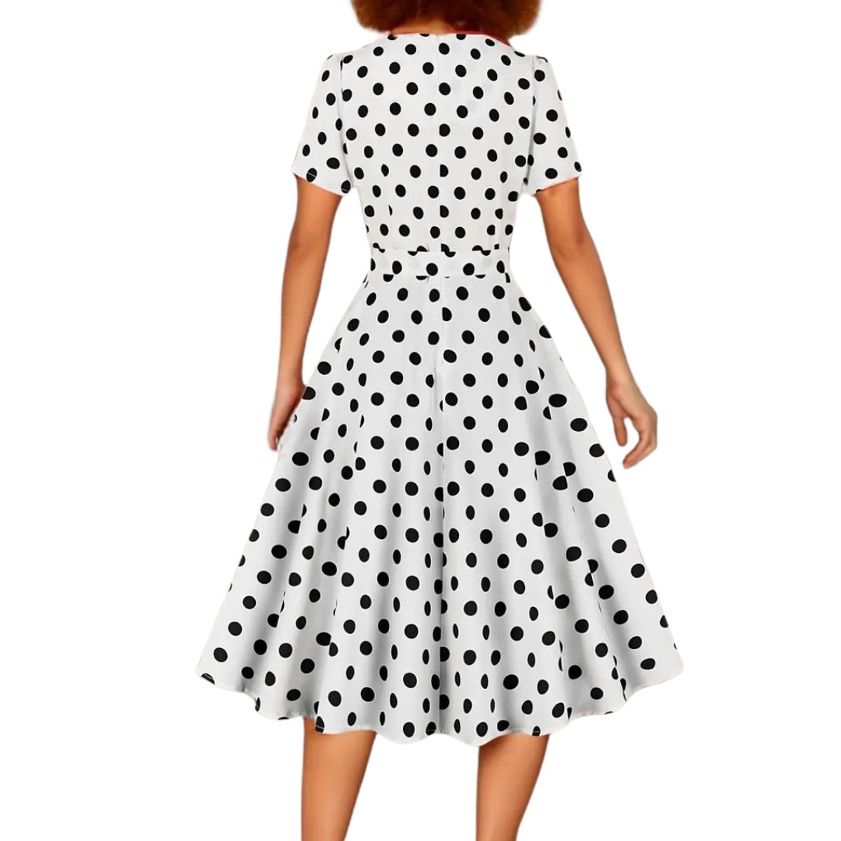 YURELKSHOP - VESTIDO CASUAL MIDI COCTEL MUJER CURVY VITAGE PLUS