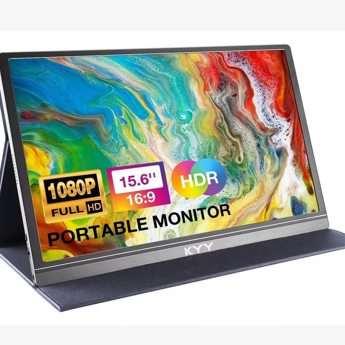 GENERICO - Monitor Portable Full Hd De 15.6 Ips Tipo C Ultra Slim