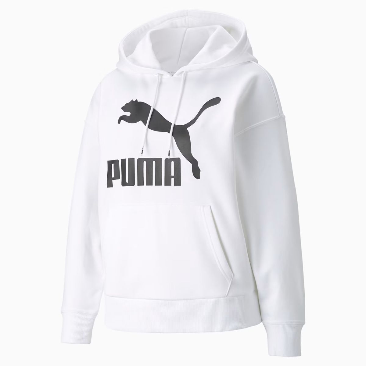 PUMA - BUZO CON CAPOTA PUMA MUJER CLASSICS LOGO 530074-02
