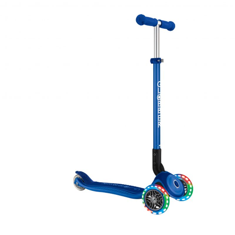 GLOBBER - PATINETA PARA NIÑOS DE 3 AÑOS PLEGABLE CON LUCES - GLOBBER