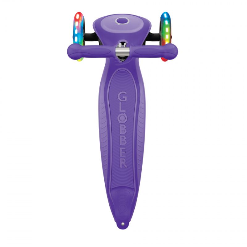 GLOBBER - PATINETA PARA NIÑAS 3 AÑOS - LUCES LED - PLEGABLE - GLOBBER
