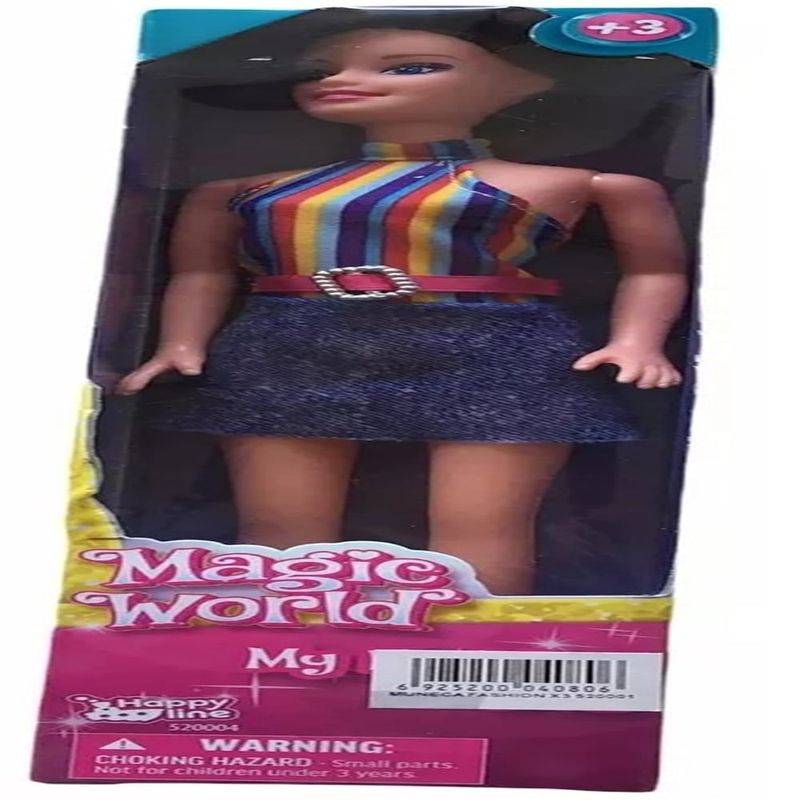 GENERICO - Muñeca Fashion 29cm En Display  Diseños Surtidos