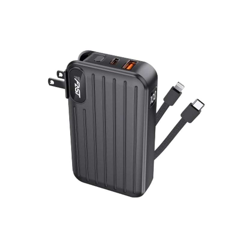 MOVISUN - Powerbank Movisun R10 Plug 10.000 Mah Carga Turbo 3 En 1