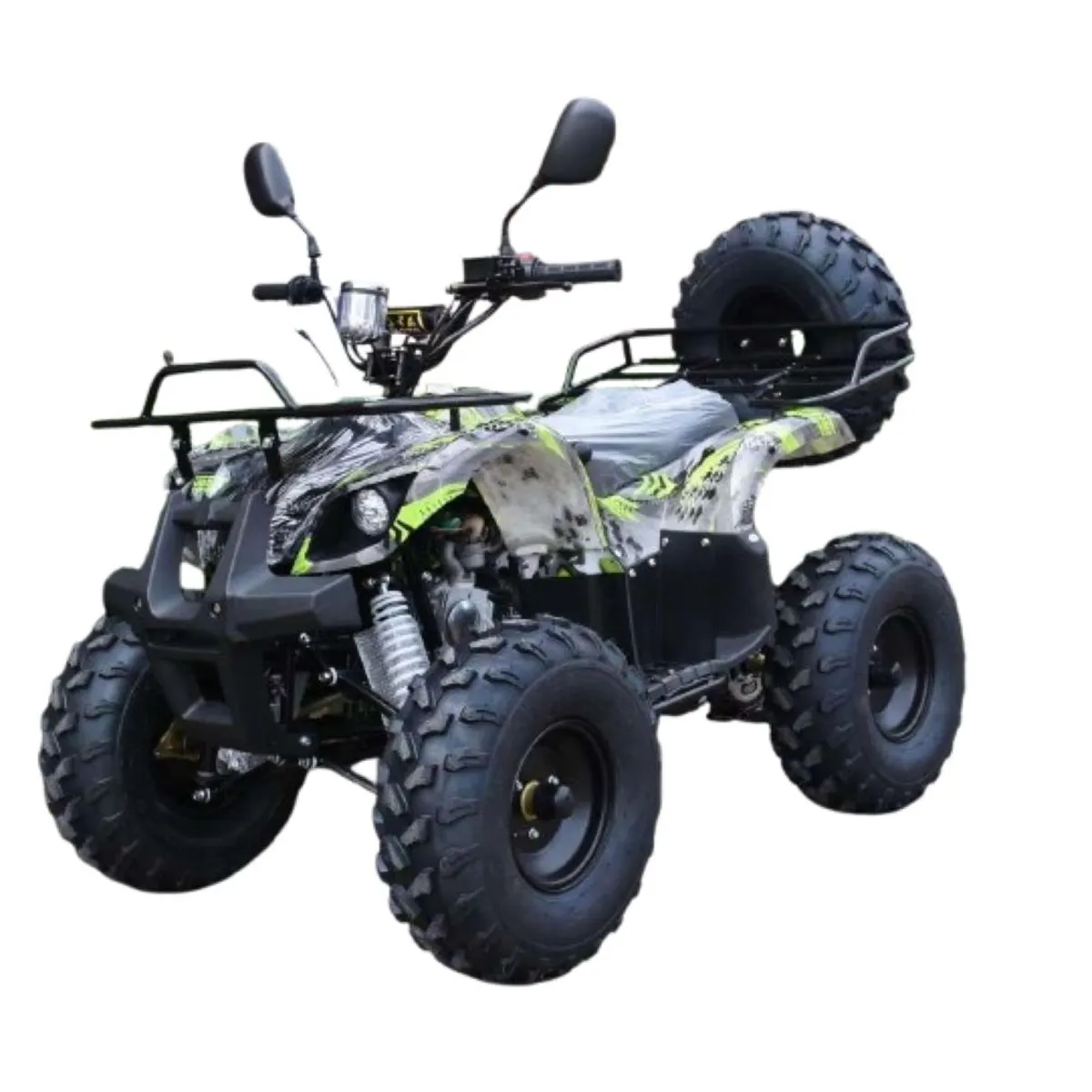 GENERICO - Cuatrimoto A Gasolina 110 CC Raptor Niños Montable 4 Tiempos