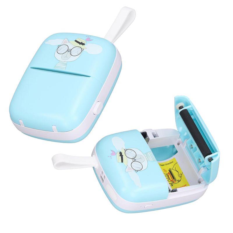 GENERICO - Impresora Pro Bluetooth Celular Inalámbrica Fotos Térmicas