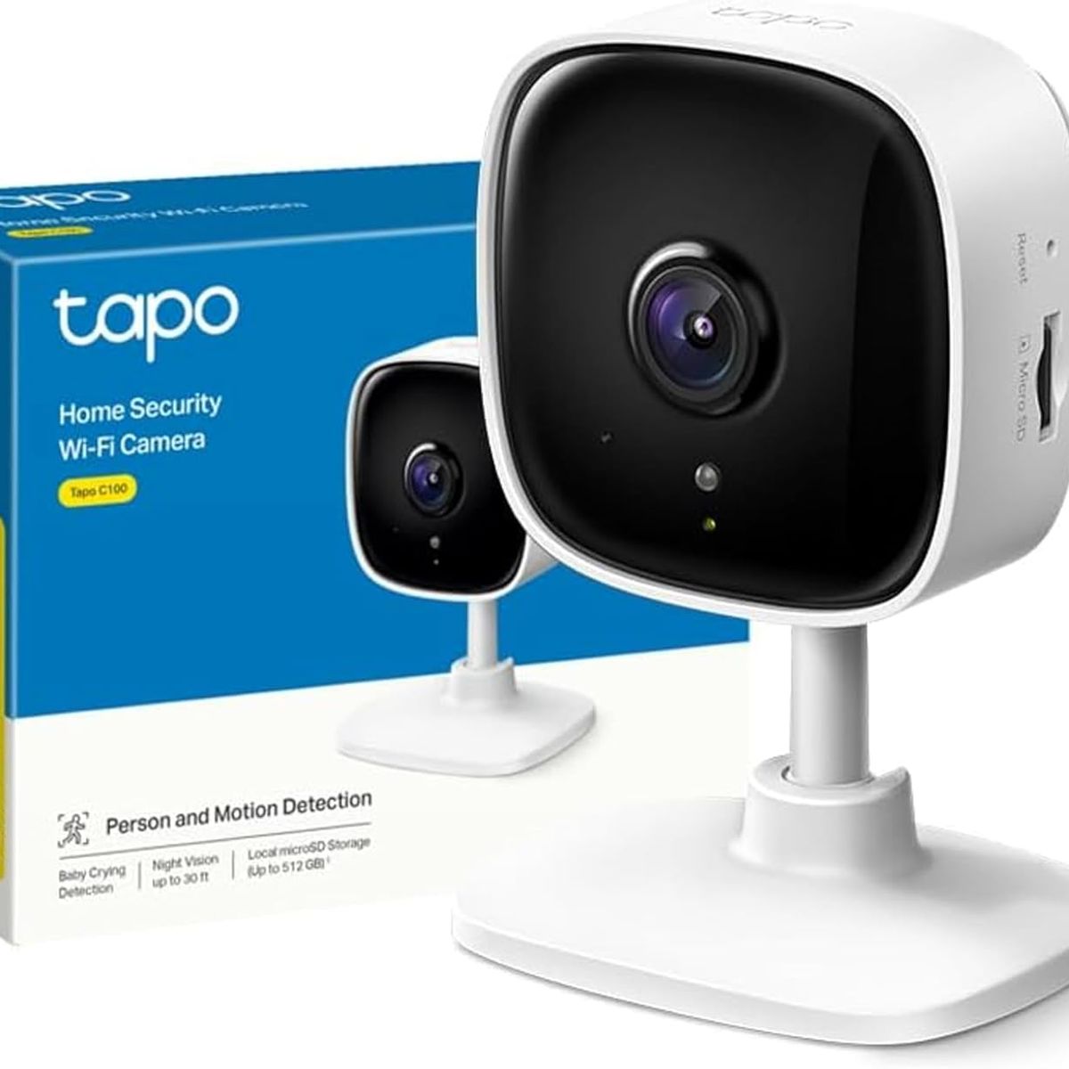 TP LINK - Cámara Seguridad TP-Link Tapo 2K Visión Nocturna Detección Movimiento