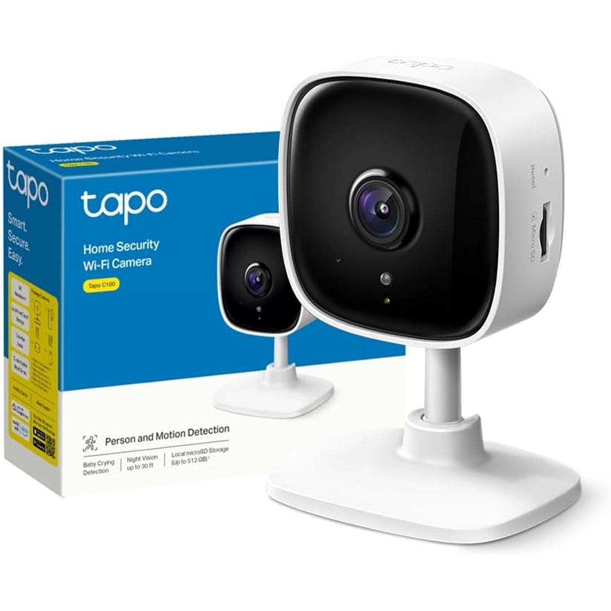 TP LINK - Cámara Seguridad TP-Link Tapo 2K Visión Nocturna Detección Movimiento