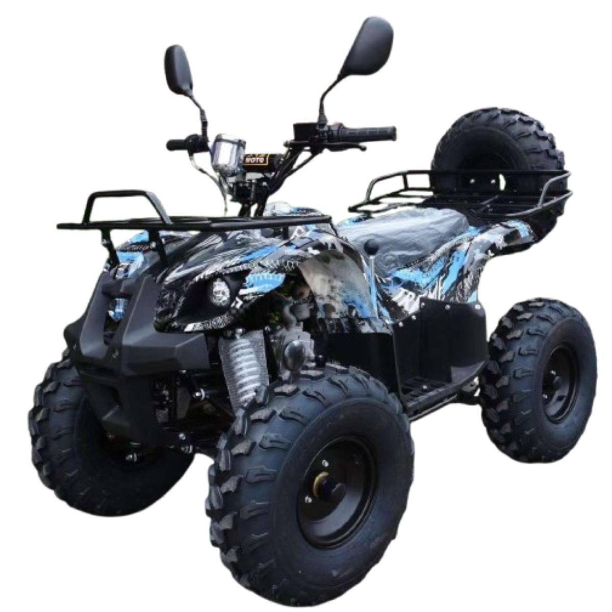 GENERICO - Cuatrimoto A Gasolina 110 CC Raptor Niños Montable 4 Tiempos