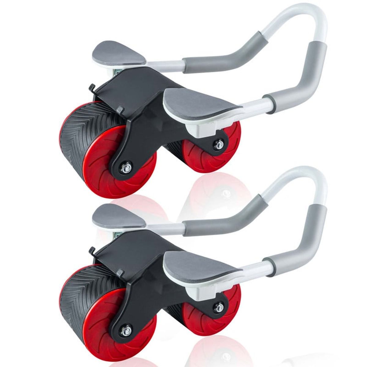 STYLE STARS - Set x2 Rueda para Abdominales Rebote Asistido Antideslizante