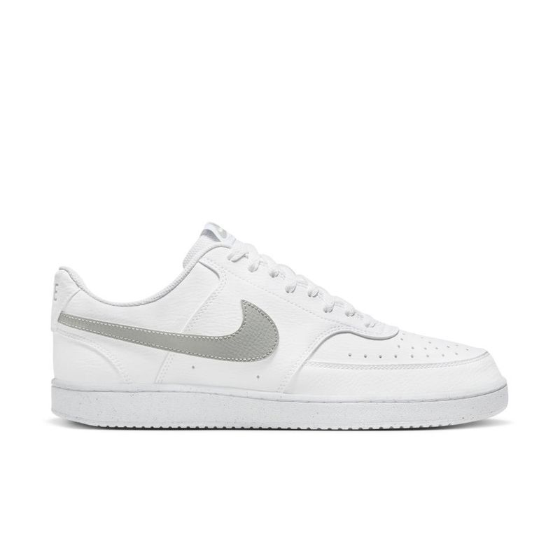 NIKE - Tenis Nike  Court Vision -Blanco/Gris