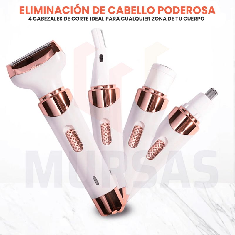 Depiladora Electrica Rasuradora Intima Facial Piernas GENERICO