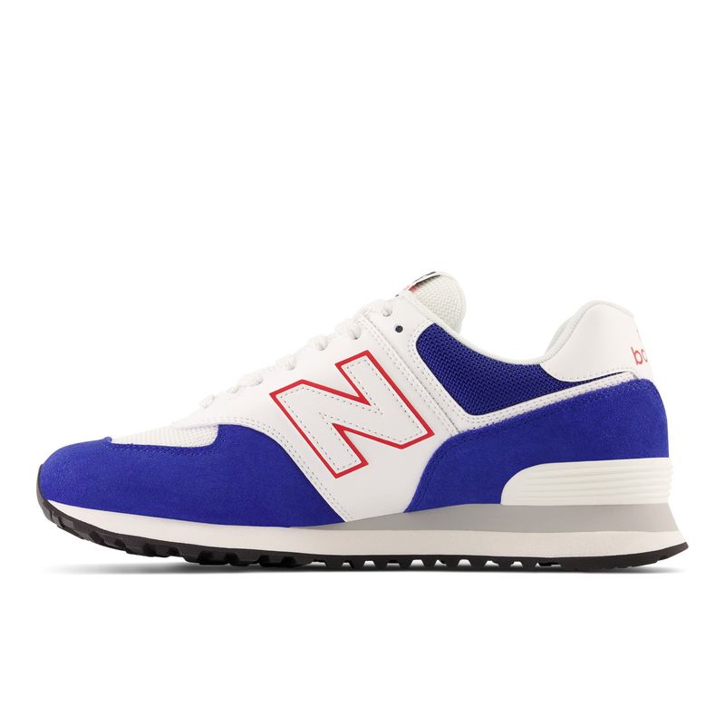 NEW BALANCE - Tenis Deportivos Blanco Marca New Balance 574 Blanco Hombre