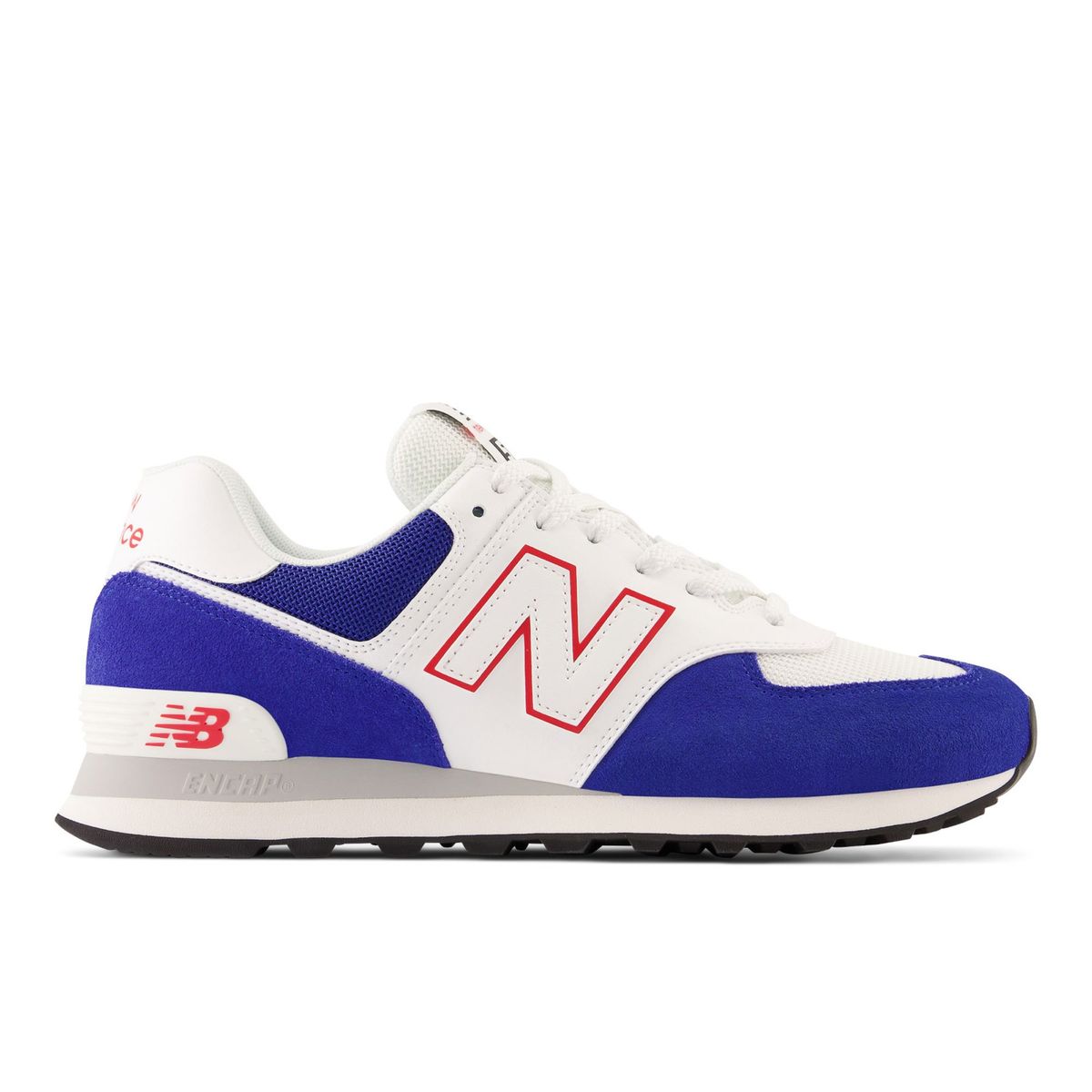 NEW BALANCE - Tenis Deportivos Blanco Marca New Balance 574 Blanco Hombre