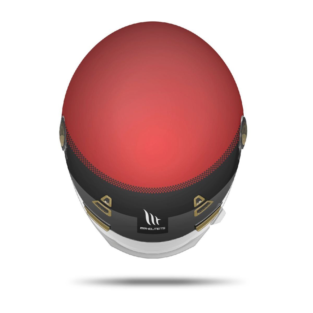 MT HELMETS - CASCO MT JARAMA CERTIFICADO ECE2206 FACTORY ROJO MATE TLL XL