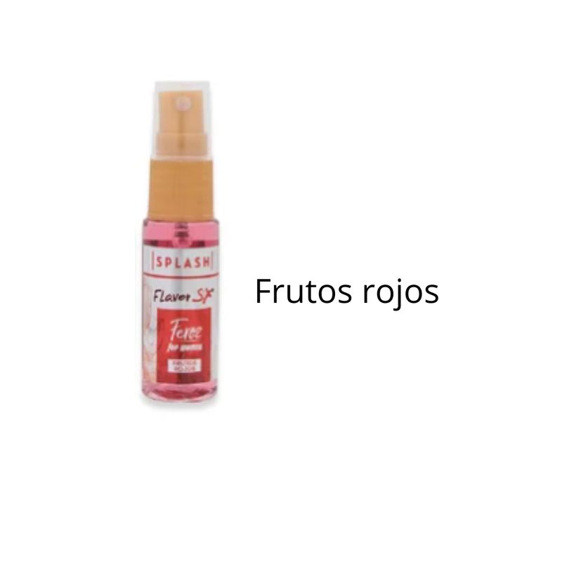 GENERICO - Splash para mujer con feromonas Frutos rojos 20 ml
