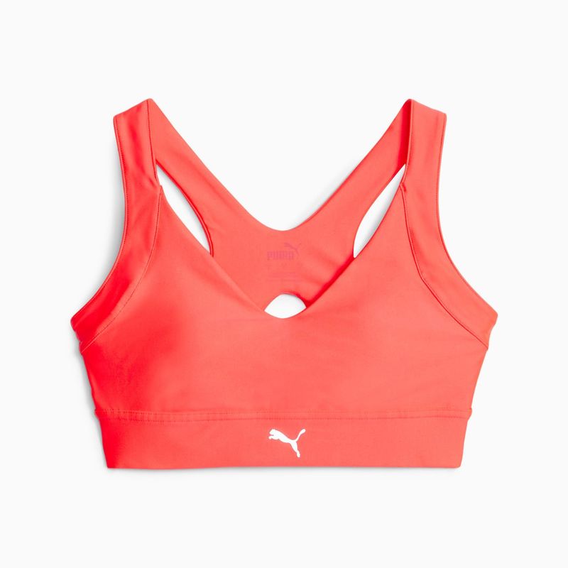 PUMA - Top Bra High Impact Ultraform Marca Puma Original Rojo Mujer